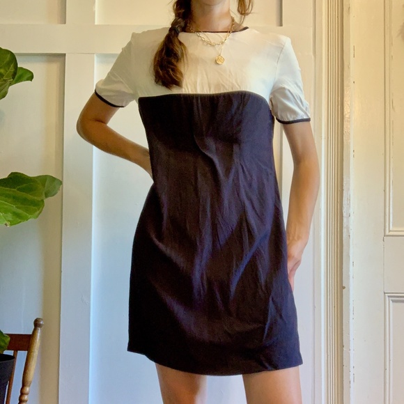 Olsen Collection, Two Tone Dress - Picture 1 of 6